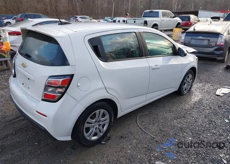 2017 Chevrolet Sonic Lt Auto from USA, damaged, VIN 1G1JG6SH9H4152572